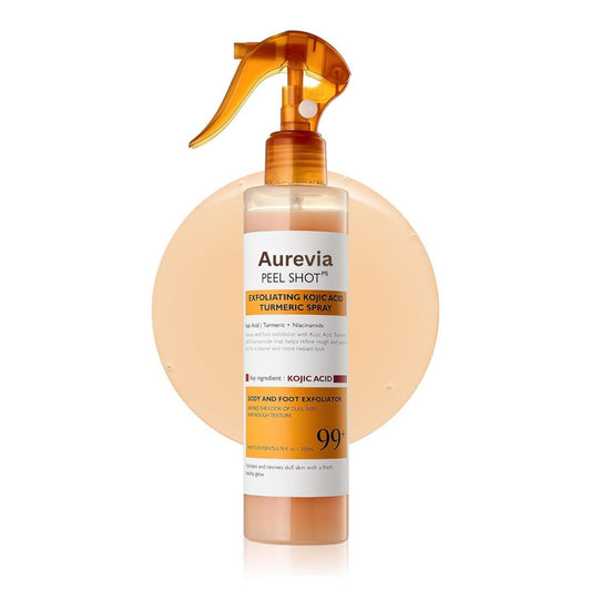 Aurevia™ Peel Shot Exfoliating Kojic Acid Turmeric Spray