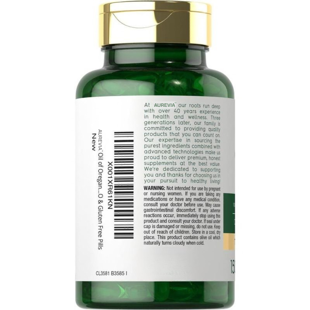 AUREVIA™ Oil of Oregano 4000MG