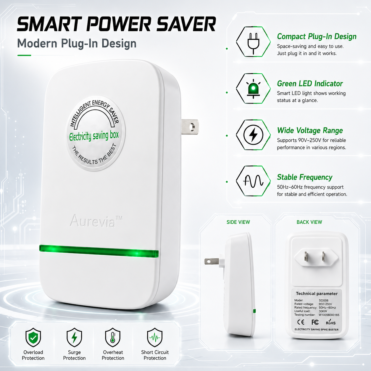 Aurevia™ Smart Power Saver