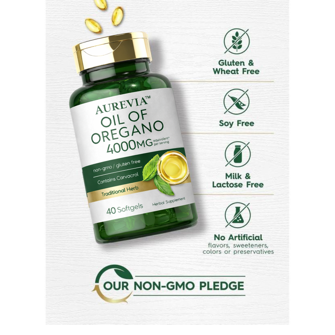 AUREVIA™ Oil of Oregano 4000MG