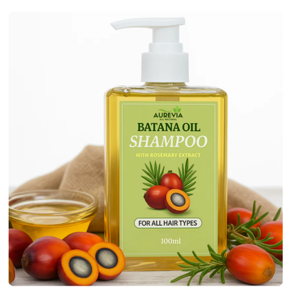 AUREVIA™ Batana Oil Shampoo — With Rosemary Extract