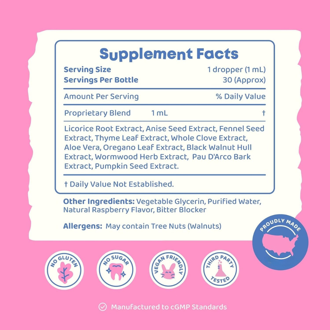 Aurevia™ Wormwood & Black Walnut For Kids