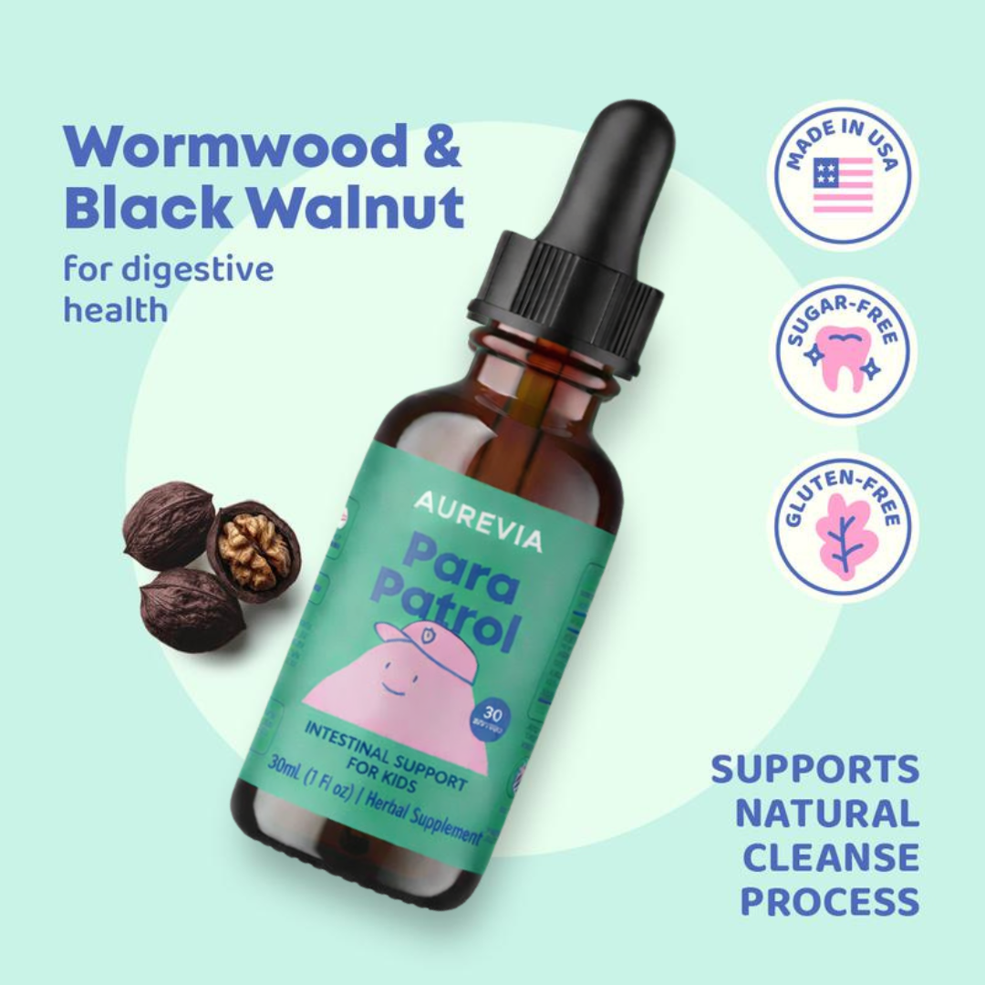 Aurevia™ Wormwood & Black Walnut For Kids