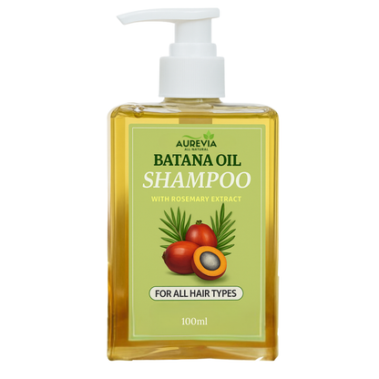 AUREVIA™ Batana Oil Shampoo — With Rosemary Extract