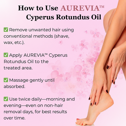 AUREVIA™ Cyperus Rotundus Oil